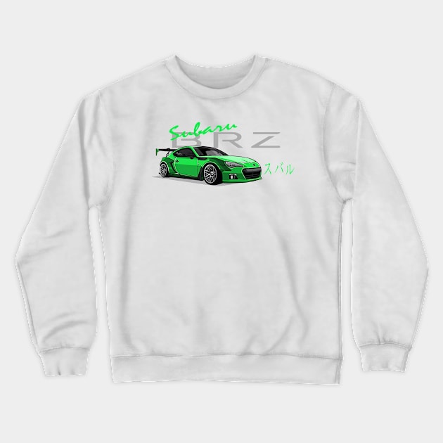 BRZ, JDM Crewneck Sweatshirt by T-JD